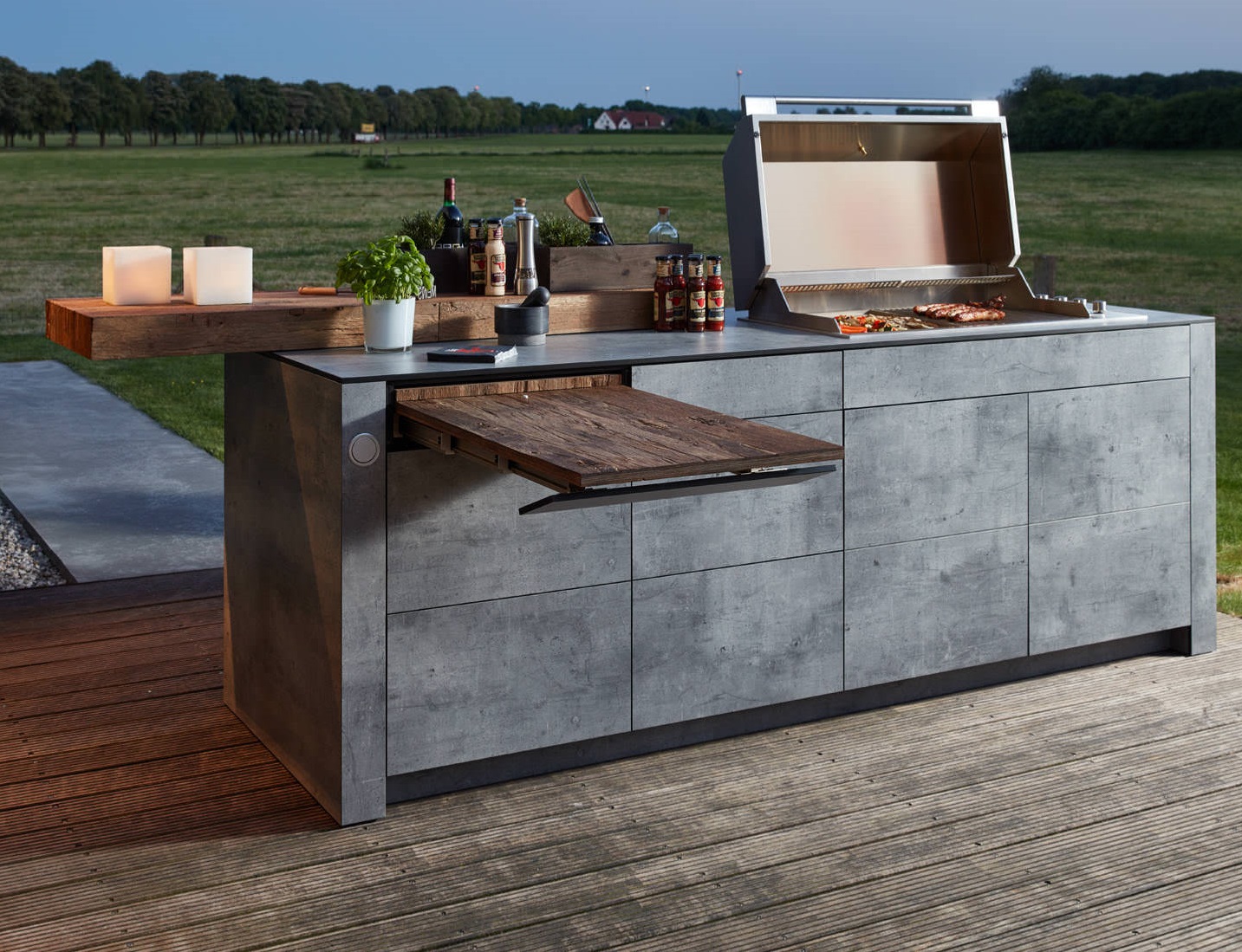 outdoor-kueche-schraenke outdoorkitchen bbqtion