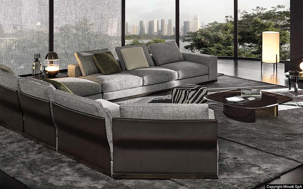 west sofa von minotti