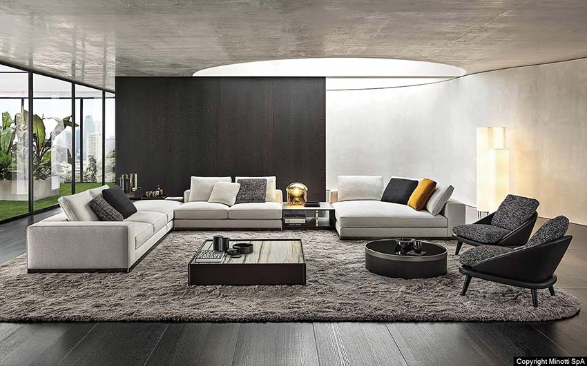 west sofa von minotti