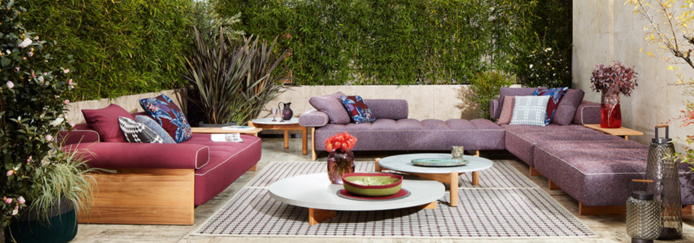 cassina outdoor lounge sofa